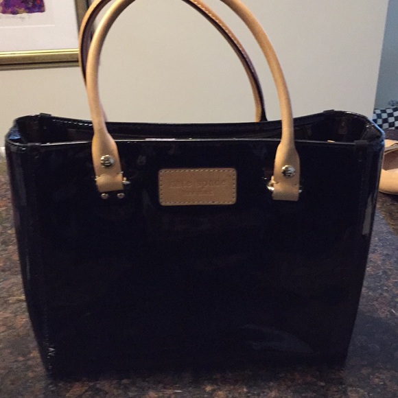 kate spade Handbags - Kate spade black patent leather handbag $45 firm